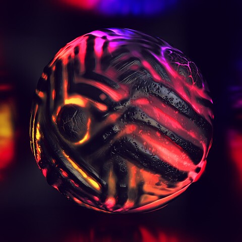 3d-abstract-colorful-composition-with-black-spheres